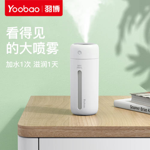 羽博迷你加湿器 颜值高，加湿效果好
